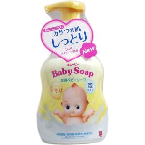 日本COW 牛乳石碱婴儿宝宝洗发沐浴二合一洗发水沐浴露 400ml