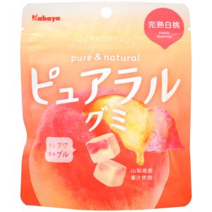 方塊白桃味軟糖