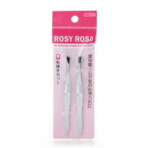 日本ROSY ROSA眉毛镊子套装 两个入