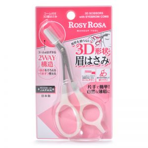 日本ROSY ROSA 3D形状无遮挡2 WAY构造眉梳剪 一个入