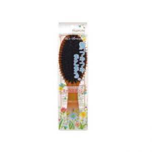 日本MAPEPE天然毛混合枫木橡胶气垫梳子 一支装