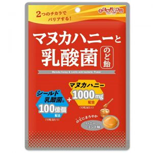 日本SENJAKU扇雀饴 麦卢卡蜂蜜乳酸菌糖果 62G