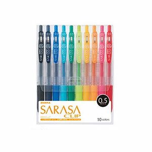 Zebra Sarasa Clip Pen 0.5 10pc E-31