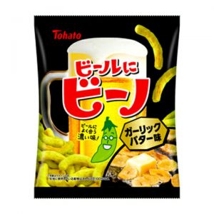 日本TOHATO桃哈多 酥脆豌豆条 大蒜黄油味 60G