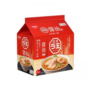 日本NISSIN日清 拉王酱油味拉面 5包 505G