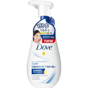 DOVE Moisture Creamy Bubble Face Wash Pump 160ml Japan