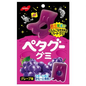 日本NOBEL诺贝尔 PETAGOO葡萄味软糖 50G