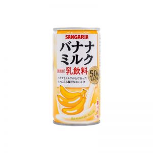 日本SANGARIA三佳利 香蕉奶昔罐装 190G