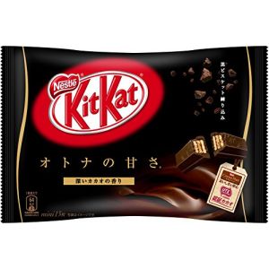 日本NESTLE雀巢 KitKat 夹心威化黑巧克力 13枚入 146.9g