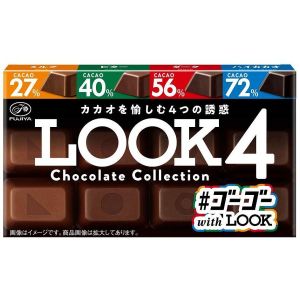 日本FUJIYA不二家 LOOK4种巧克力 52G
