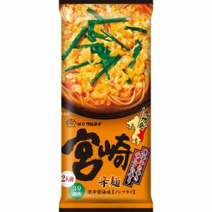 日本MARUTAI丸太 九州宫崎拉面 激辛酱油味 186G