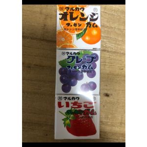 日本MARUKAWA丸川 综合味泡泡糖 3包