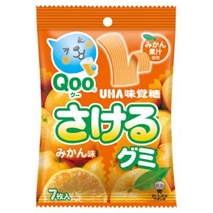 日本UHA味觉糖 酷儿香橙条形软糖 7枚 39G