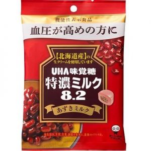 日本UHA味觉糖 8.2特浓红豆牛奶糖 93G