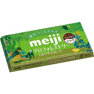 日本MEIJI明治 农林牛奶巧克力 45G