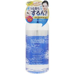 日本Bifesta双重毛孔清洁卸妆水化妆水二合一无须洗净 360ml