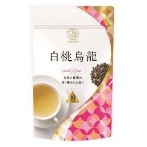 日本NITTO日东红茶 游香茶馆 白桃乌龙独立茶包 10包