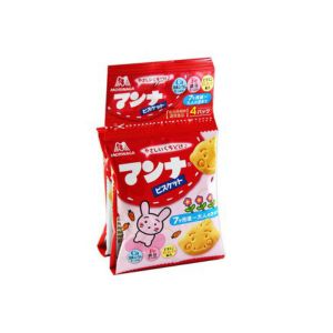 日本MORINAGA森永 儿童牛奶饼干 4包 52G
