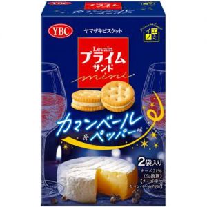 日本YBC山崎 LEVAIN夹心酥性饼干 黑胡椒芝士味 50G