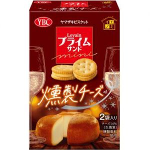 日本YBC山崎 LEVAIN夹心酥性饼干 烟熏奶酪味 50G