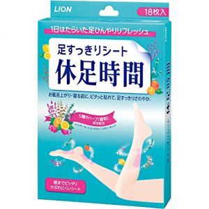 LION Relax Foot Patch 18 sheets