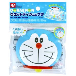 LEC Doraemon Reusable Baby Wipe Lid 1pc