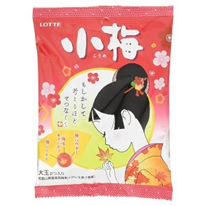 日本LOTTE乐天 日式梅子糖 67g