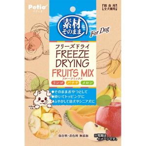 日本PETIO全犬种用间食冻干混和水果块 20g