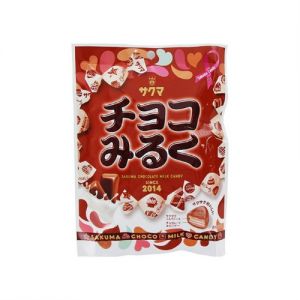 日本SAKUMA 巧克力牛奶糖果 70G