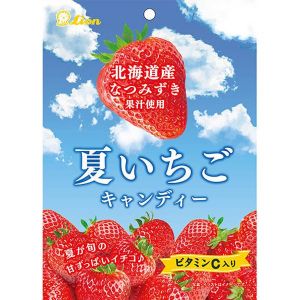 日本LION 北海道产夏瑞草莓果汁糖 71G