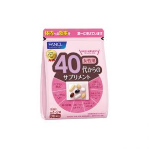 日本FANCL芳珂女性40岁综合营养包 30袋