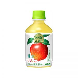 日本KIRIN麒麟 小岩井纯水苹果汁饮料 280ML