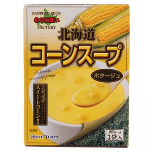 日本HOKKAI YAMATO 北海道玉米汤 3袋 50G