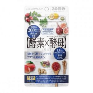 日本MDC METABOLIC 酵素×酵母活性发酵 60片入 双效纤体减重