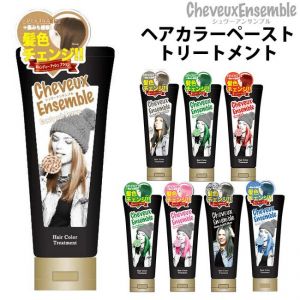 日本DIME Cheveux Ensemble修复型漂染发护理膏 200g 多色选