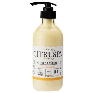 日本CITRUSPA高渗透损伤修复顺滑香氛护发素 470ml 闪耀柑橘香