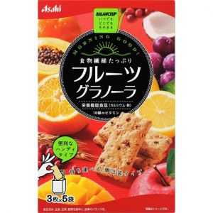 日本ASAHI朝日 水果纤维燕麦饼干 150G