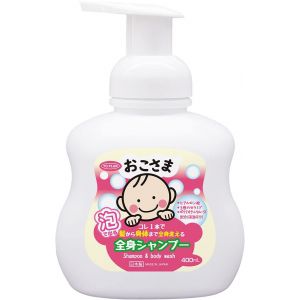 日本TO-PLAN儿童头发身体全身洗净泡泡沐浴露 400ml