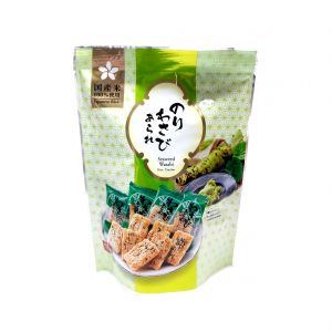 日本MORIHAKU森白制果 芥末味米果 32G