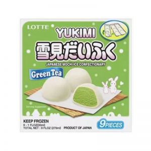 LOTTE YUKIMI DAIFUKU GREEN TEA 9P
