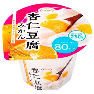 日本TARAMI 杏仁豆腐柑橘果冻杯 230G