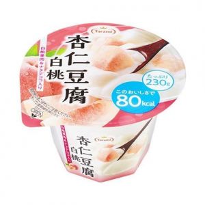 日本TARAMI 杏仁豆腐白桃果冻杯 230G