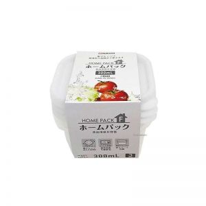 日本NAKAYA HOME PACK食品用保存容器 300ml*3个