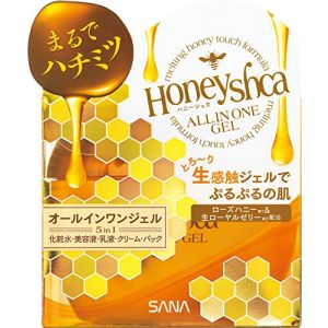 日本SANA莎娜 HONEYSHCA 玫瑰蜂王浆五重功效 保湿抗皱滋润面霜 150g