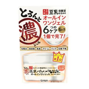 日本SANA莎娜 豆乳 美肌6合1啫喱面霜 100g