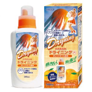 日本UYEKI DRYNING橙油酵素配合天然系浓缩型去污浸泡洗衣液 500ml