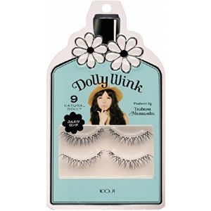 KOJI/蔻吉日本进口益若翼Dolly Wink手工上假睫毛日常自然逼真9号