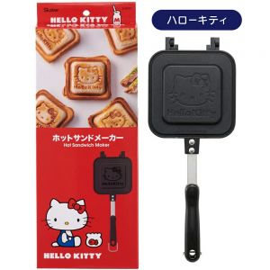 日本SKATER DISNEY Hello Kitty铝合金制三明治热饼铛 一个入