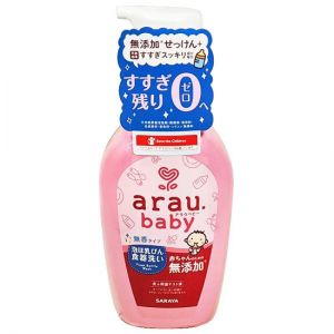 日本ARAU天然皂液植萃成分无添加泡沫婴幼儿食器洗剂 500ml 无香型