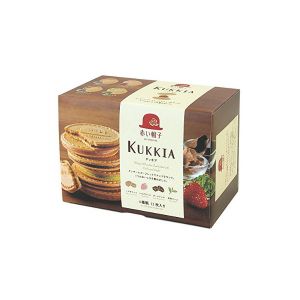 日本KUKKIA红帽子 综合口味法兰酥夹心饼干 12枚入 93g 牛奶巧克力/黑巧克力/抹茶/草莓